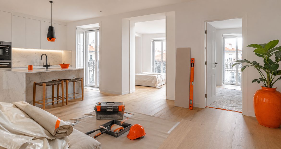 Construção civil — apartamento T2